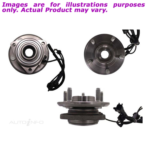 PROTEX Wheel Bearing/hub Assembly - Front For JEEP WRANGLER JK . 2.8L PHK5307
