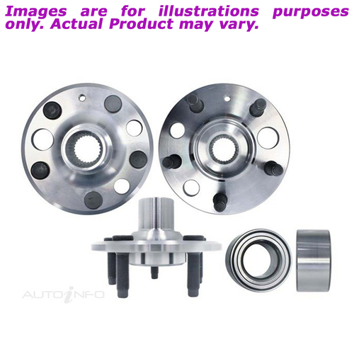 New PROTEX Wheel Bearing/hub Assembly - Rear For BMW 535i E39 E39 3.5L PHK5344