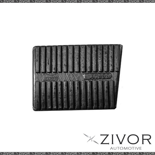 MACKAY Pedal Pad For Holden Commodore VK 3.3 202 Black Wagon 1984-1986 PP1999