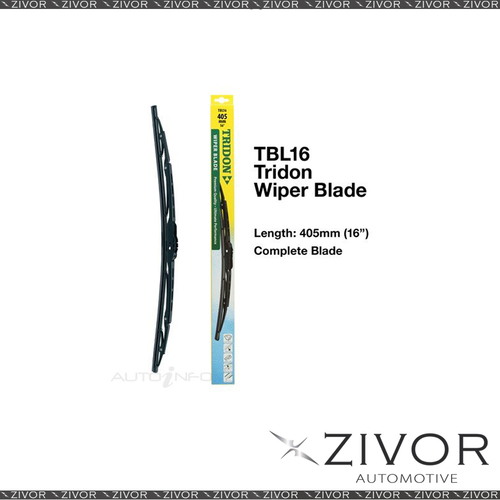 New TRIDON Wiper Complete Blade-Conventional Blade TBL16