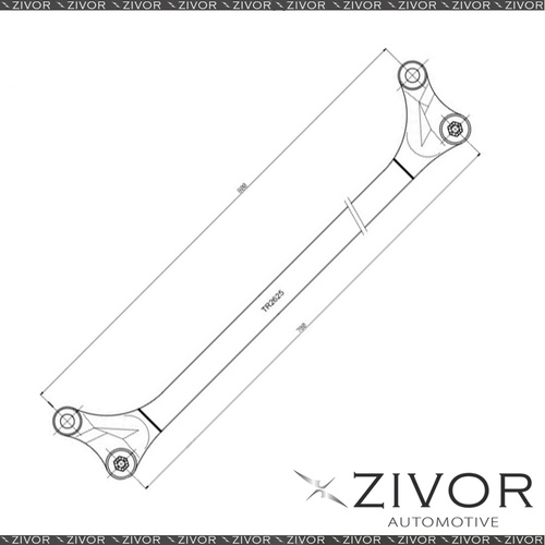 PROTEX Centre Link For NISSAN NAVARA D22 4D Ute 4WD 1997 - 2008 #TR2625