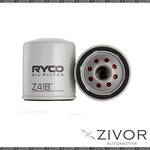 New RYCO Oil Filter Z418 *By ZIVOR*