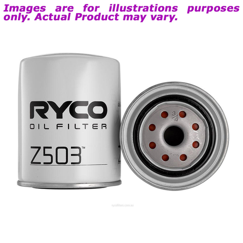New RYCO Oil Filter For NISSAN DATSUN D21 2.7L 2D Cab Chassis Z503