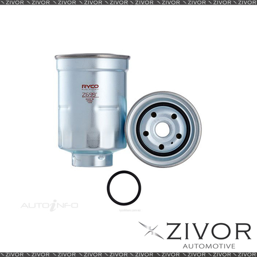 RYCO Fuel Filter For TOYOTA PRADO LANDCRUISER KDJ150R 3.0L 4D SUV 1KDFTV 2009-15
