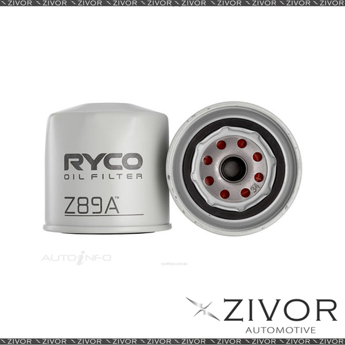 New RYCO Oil Filter Z89A *By ZIVOR*