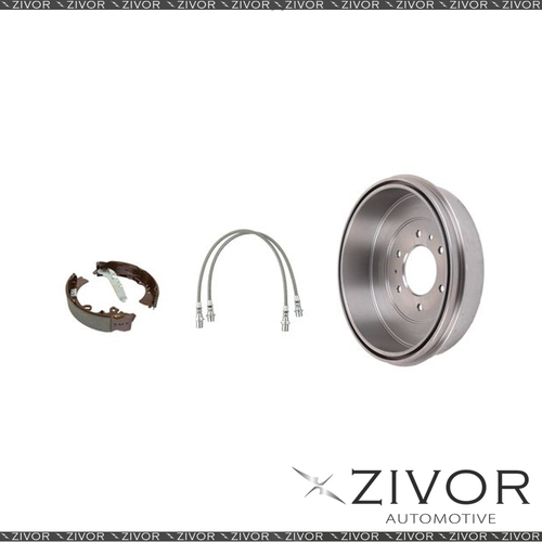 New Hulk 4X4 Brake Upgrade Kit-Rear Drums For Mitsubishi Triton Mn/Mq #CDUK-06