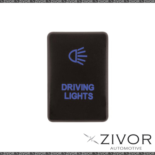 New Hulk 4X4 Push Button Switch-Late For Toyota-Driving Light-Blue #HU1380B