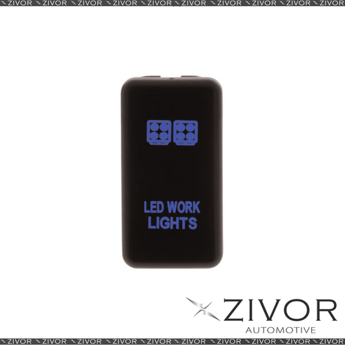 New Hulk 4X4 Push Button Switch-Early For Toyota-Work Light-Blue #HU1401B