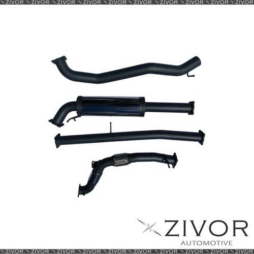 New Hulk 4X4 Stainless Steel Exhaust Kit For Ford Ranger & Mazda Bt-50 Non-Dpf