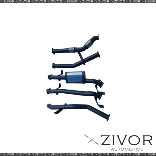 Hulk 4X4 Exhaust Kit For Toyota L/Cruiser 79 Ser T/Cab 4.5L V8 T/D S/Stl #HU4942