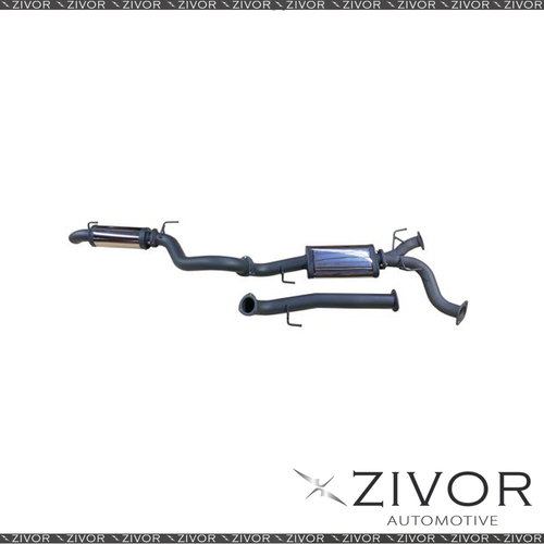 Hulk 4X4 Exhaust Kit For Toyota L/Cruiser 200 Ser Wag 4.5L V8 Tt/D S/Stl #HU4946