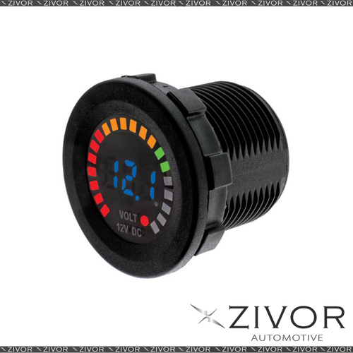 Hulk 4X4 Dc Voltmeter With Coloured Indicator By Zivor #HU6680B