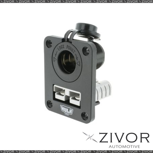 New Hulk 4X4 Double Flush Mount Housing With 50A Plug #HU7005B