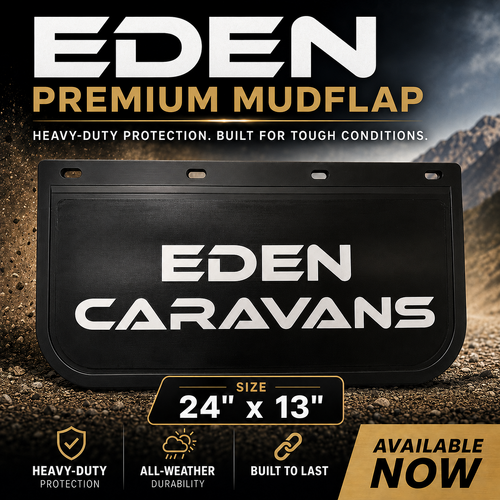 Heavy Duty Mudflap 24x13"(610x330mm) For Truck 4x4 4WD Caravan Trailer #EDEN