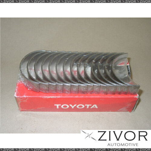 Main Bearing Set For Toyota Landcruiser HZJ78 4.2L 1HZ DSL (0.50mm)