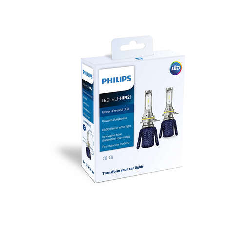 New PHILIPS Led Hir2 Ultinon Essential (11012Uex2) #11012UEX2