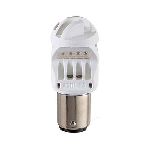 New PHILIPS Globe P21/5 Led Red 12V Bayonet (12836Redb2) #12836REDB2