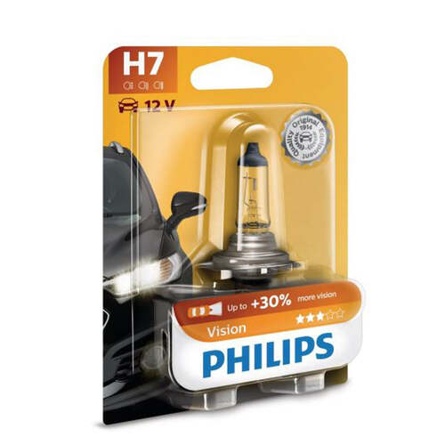 New PHILIPS Vision Car Headlight Bulb  #12972PRB1