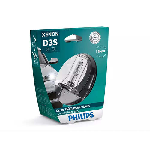 New PHILIPS Globe D3S X-Tremevision Gen2 (42403Xv2S1) #42403XV2S1