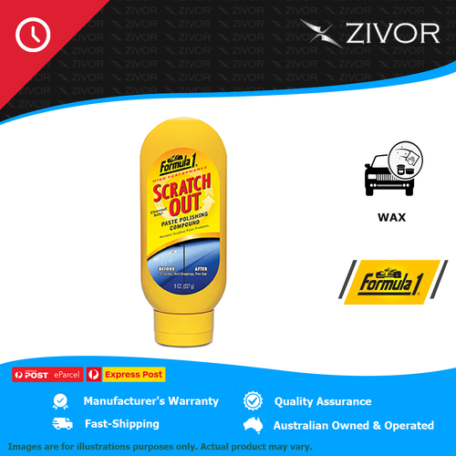 New FORMULA 1 Scratch Out Polishing Compound Paste - 227G 613191