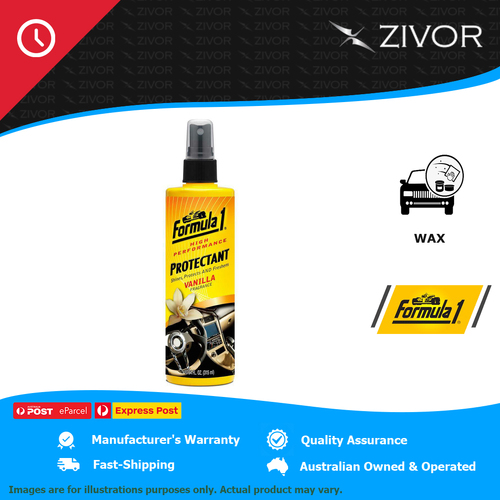New FORMULA 1 Protectant, Shines Protects And Freshens Vanilla - 295ml 615044
