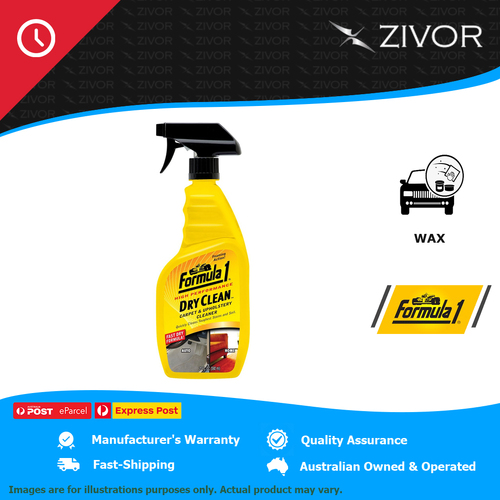 FORMULA 1 Dry Clean Carpet & Upholstery Stains and Soil  Cleaner - 592ml 615150