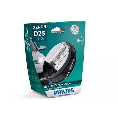 New PHILIPS Globe D2S X-Tremevision Gen2 (85122Xv2S1) #85122XV2S1