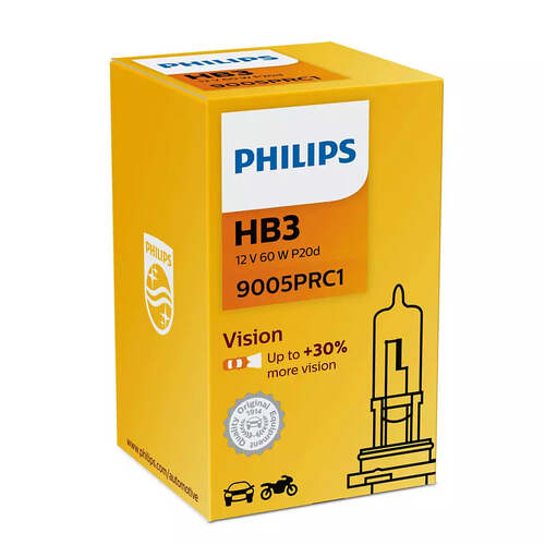 New PHILIPS Vision Car Headlight Bulb  #9005PRC1