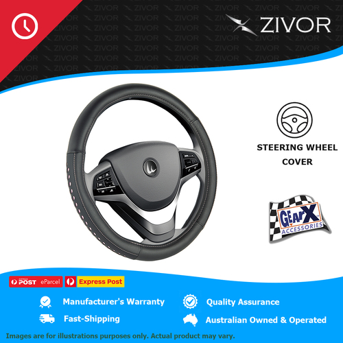 GEAR-X Medium  Pink Steering Wheel Cover Fit 14.5” - 15.5” / 37 - 39 cm GXSWCPK