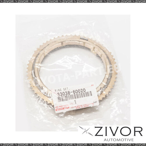 Manual Trans Synchroniser Ring Set For Toyota Landcruiser HZJ80(08/96 --> No.2)