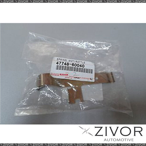 Disc Caliper Anti-Rattle Spring For Toyota Landcruiser HDJ80 4.2L (Front)