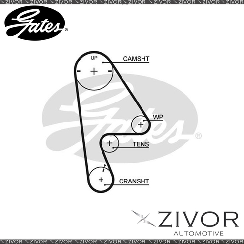 New GATES Timing Belt T223