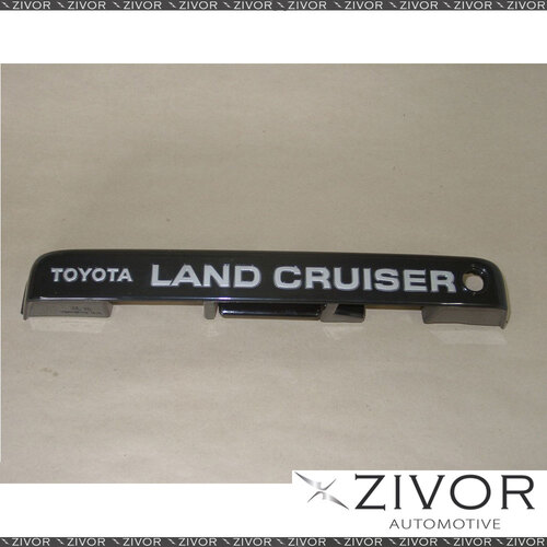 New HPP LUNDS Number Plate Light Cover For Toyota Landcruiser FJ80 4.0L 3FE PTRL