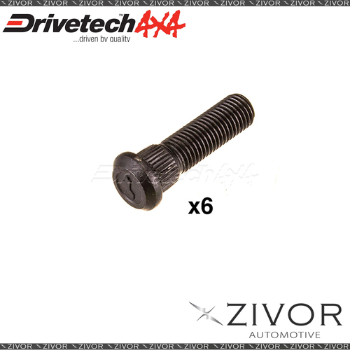 DRIVETECH 4X4 Wheel Stud Kit For Toyota Landcruiser Hj61 10/85-1/90 #DT-WSK30