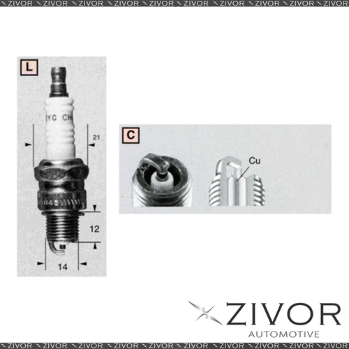 New Promising Quality Champion Spark Plug For PEUGEOT -MPN L86C