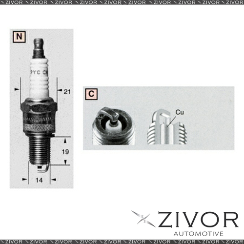 Promising Quality Champion Spark Plug For ALFA ROMEO -MPN N4C *By Zivor*