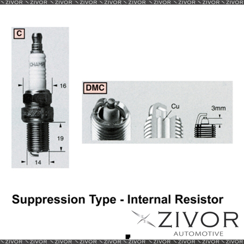 Promising Quality Champion Spark Plug For BMW -MPN RC8DMC *By Zivor*