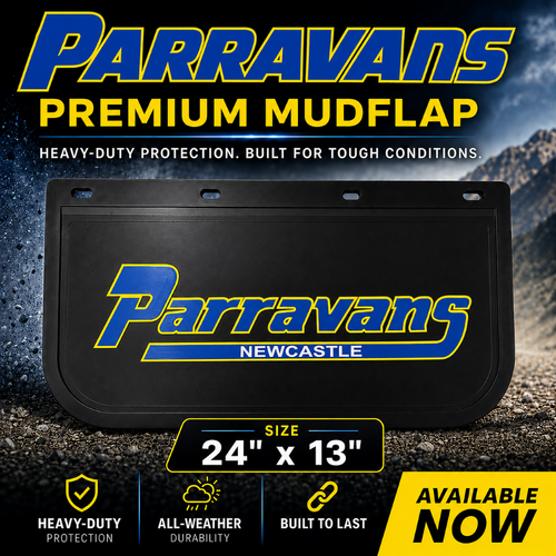 Heavy Duty Mudflap 24x13"(610x330mm) For Truck 4x4 4WD Caravan Trailer #PARRAVANS