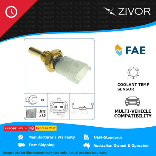 New FAE Engine Coolant Temperature Ecu Sensor For Holden Colorado CTS-049