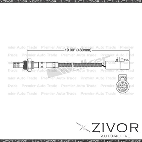 New * BOSCH * Oxygen Sensor For Ford Falcon EA 3.2 / 3.9L Cfi/Mpi #EGO-005