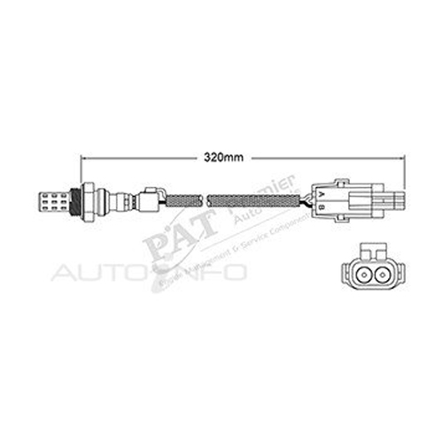 New NGK Pre-Catalytic Oxygen Sensor For Holden Commodore 5.0 8 Cyl #EGO-013