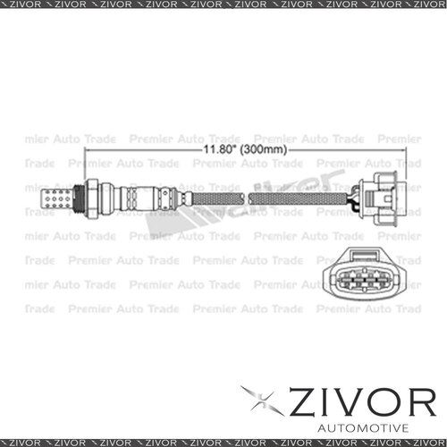 New NGK Pre-Catalytic Oxygen Sensor For Holden Barina 1.6 Z16SE 4 Cyl #EGO-020