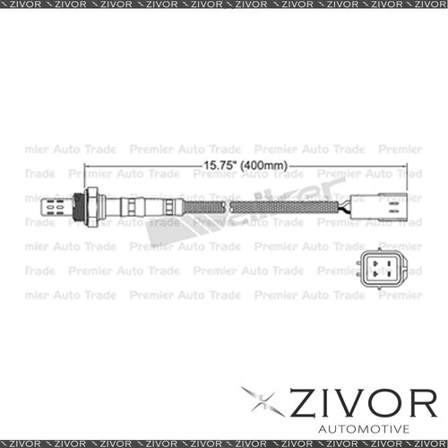New WALKER Pre Catalytic Oxygen Sensor For Kia Sportage 2.0 FE-D 4 Cyl #EGO-025