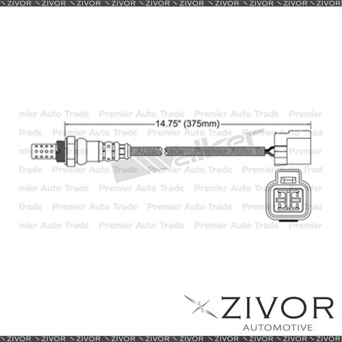 New Post Catalytic Oxygen Sensor For Hyundai Elantra HD 2.0 G4GC - CVVT 4 Cyl