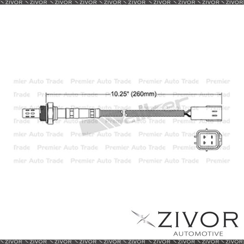 WALKER Pre-Catalytic Oxygen Sensor For Hyundai Excel 1.5 DOHC G4FK 4Cyl #EGO-045