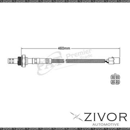 New Oxygen/Lambda Sensor Pre For SUBARU IMPREZA GF EJ20G F4 MPFI 1994 - 1998