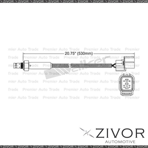 WALKER Pre-Catalytic Oxygen Sensor For Land Rover Range Rover 4.0 8Cyl #EGO-081