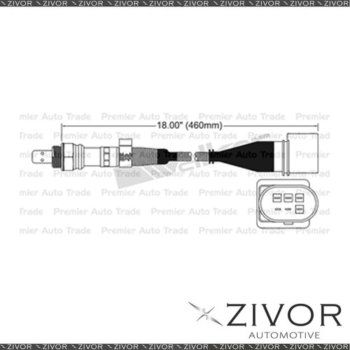 New NGK Pre-Catalytic Oxygen Sensor For Volkswagen Lupo 1.4 AUA 4 Cyl #EGO-094