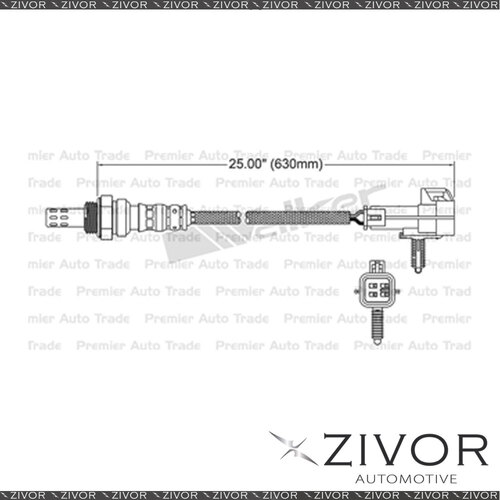 WALKER Pre-Catalytic Oxygen Sensor For Holden Zafira TT 2.2 Z22SE 4 Cyl #EGO-102