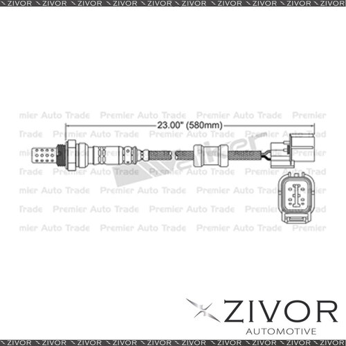 New WALKER Pre-Catalytic Oxygen Sensor For Honda CRV 2.0 B20B3 4 Cyl #EGO-108